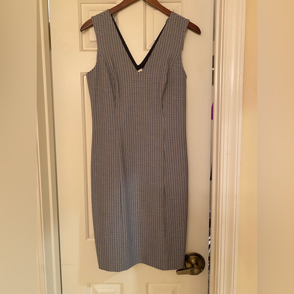 Houndstooth Banana Republic Dress